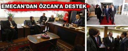 EMECAN'DAN �ZCAN'A DESTEK