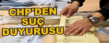 CHP'DEN SU� DUYURUSU