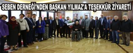 SEBEN DERNE��'NDEN BA�KAN YILMAZ\'A TE�EKK�R Z�YARET�