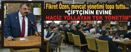 Fikret �zen, mevcut y�netimi topa tuttu�
