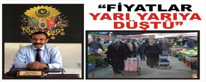 Ba�kan Alt�ndal, pazardaki fiyatlar hakk�nda a��klama
