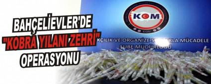 BOLU'DA, 5,6 M�LYON L�RALIK KOBRA ZEH�R� ELE GE��R�LD�