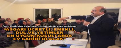 Fatih Metin\'den kirac�lar�n y�z�n� g�ld�recek a��klama