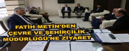 FAT�H MET�N'DEN �EVRE VE �EH�RC�L�K M�D�RL���\'NE Z�YARET