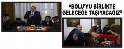 �BOLU'YU B�RL�KTE GELECE�E TA�IYACA�IZ�