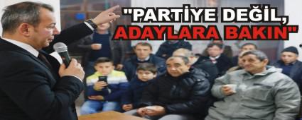 �ZCAN; "PART�YE DE��L, ADAYLARA BAKIN"