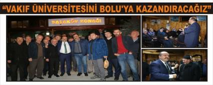 �VAKIF �N�VERS�TES�N� BOLU'YA KAZANDIRACA�IZ�