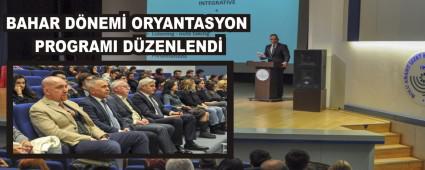 BAHAR D�NEM� ORYANTASYON PROGRAMI D�ZENLEND�