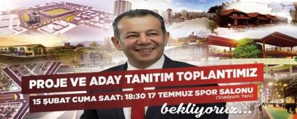 Tanju �zcan, projelerini a��kl�yor