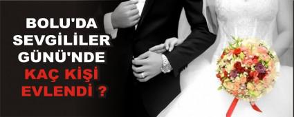 BOLU'DA SEVG�L�LER G�N�'NDE KA� K��� EVLEND� ?