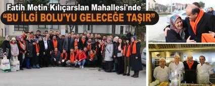 Fatih Metin K�l��arslan Mahallesi'nde