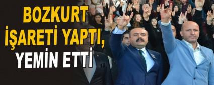 BOZKURT ��ARET� YAPTI, YEM�N ETT�