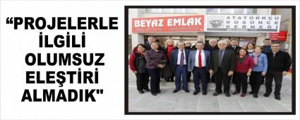 TANJU �ZCAN; �PROJELERLE �LG�L� OLUMSUZ ELE�T�R� ALMADIK"