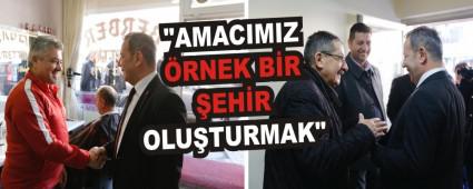 TANJU �ZCAN; "AMACIMIZ �RNEK B�R �EH�R OLU�TURMAK"