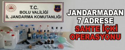 JANDARMADAN 7 ADRESE SAHTE ��K� OPERASYONU