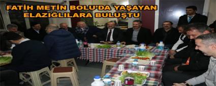 FAT�H MET�N BOLU\'DA YA�AYAN ELAZI�LILARA BULU�TU