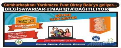 Cumhurba�kan� Yard�mc�s� Fuat Oktay Bolu'ya geliyor�