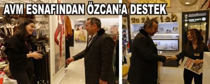 AVM ESNAFINDAN �ZCAN'A DESTEK