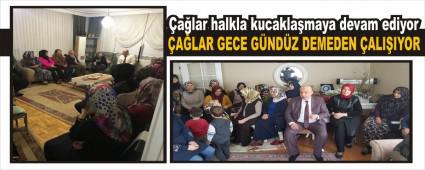 �a�lar halkla kucakla�maya devam ediyor