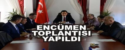 ENC�MEN TOPLANTISI YAPILDI