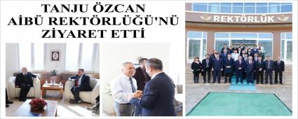 TANJU �ZCAN A�B� REKT�RL���'N� Z�YARET ETT�