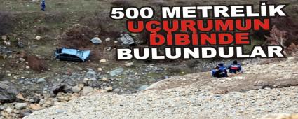 500 METREL�K U�URUMUN D�B�NDE BULUNDULAR