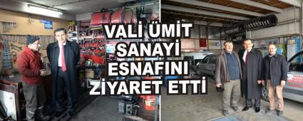 VAL� �M�T SANAY� ESNAFINI Z�YARET ETT�