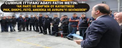  �AK PART� VE MHP\'N�N OY KAYBETMES� PKK, DHKPC, FET�, AMER�KA VE AVRUPA\'YI SEV�ND�R�R�