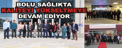 BOLU SA�LIKTA KAL�TEY� Y�KSELTMEYE DEVAM ED�YOR