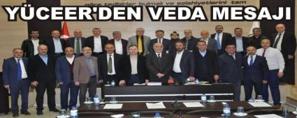 Y�CEER\'DEN VEDA MESAJI