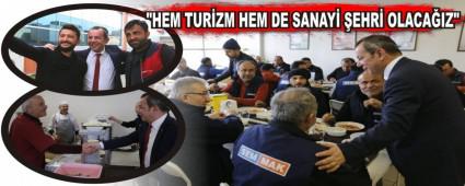 TANJU �ZCAN \"HEM TUR�ZM HEM DE SANAY� �EHR� OLACA�IZ\"