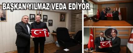 BA�KAN YILMAZ VEDA ED�YOR