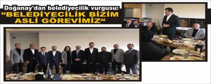 Do�anay\'dan belediyecilik vurgusu