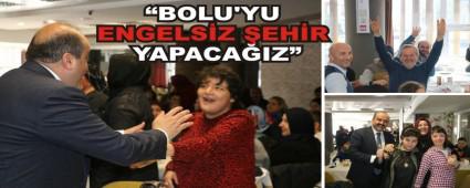 FAT�H MET�N: �BOLU\'YU ENGELS�Z �EH�R YAPACA�IZ�