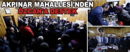AKPINAR MAHALLES�\'NDEN �ZCAN\'A DESTEK