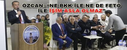 �ZCAN: �NE PKK �LE NE DE FET� �LE ���M ASLA OLMAZ�