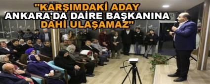 \"KAR�IMDAK� ADAY ANKARA\'DA DA�RE BA�KANINA DAH� ULA�AMAZ\"
