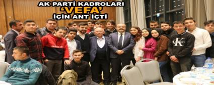 AK PART� KADROLARI �VEFA\' ���N ANT ��T�
