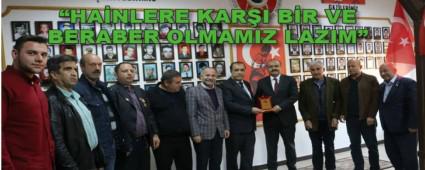 MET�N; �HA�NLERE KAR�I B�R VE BERABER OLMAMIZ LAZIM�