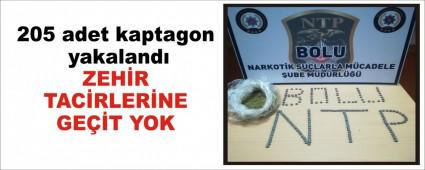 205 adet kaptagon yakaland�