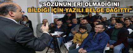 \"S�Z�N�N ER� OLMADI�INI B�LD��� ���N YAZILI BELGE DA�ITTI\"