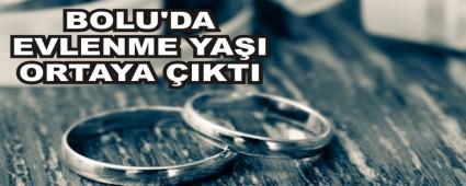 BOLU\'DA EVLENME YA�I ORTAYA �IKTI