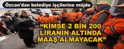 �zcan\'dan belediye i��ilerine m�jde