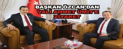 BA�KAN �ZCAN\'DAN VAL� AHMET �M�T\'E Z�YARET