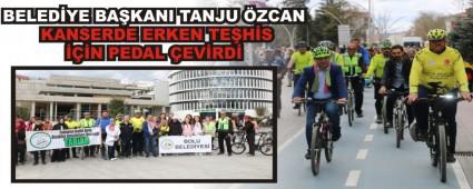 Kanserde erken te�his i�in pedal �evirdi 