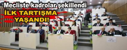 Mecliste kadrolar �ekillendi