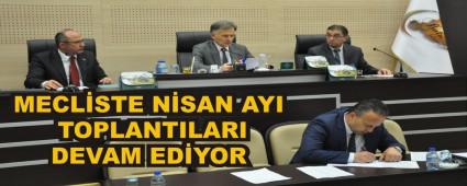 MECL�STE N�SAN AYI TOPLANTILARI DEVAM ED�YOR