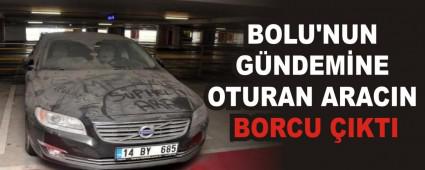 BOLU\'NUN G�NDEM�NE OTURAN ARACIN BORCU �IKTI