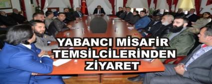 YABANCI M�SAF�R TEMS�LC�LER�NDEN Z�YARET