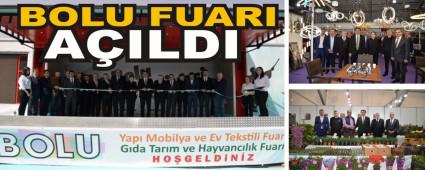 BOLU FUARI A�ILDI